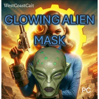 Glowing Alien Mask Fasnacht