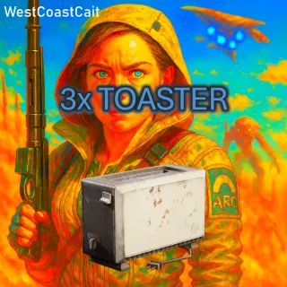 3x Toaster