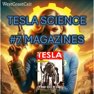 100 Tesla Science 7 Magazines