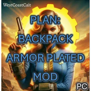 Plan: Backpack Armor Plated Mod