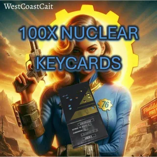 100 Nuclear Keycard's