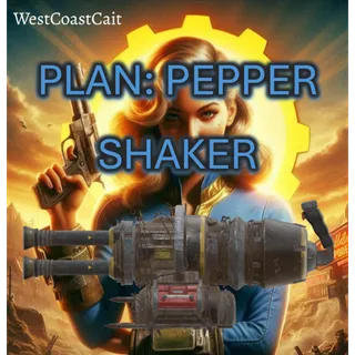 Plan: Pepper Shaker