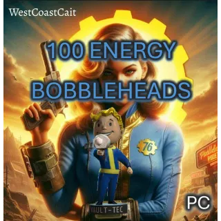 100 Energy Weapons Bobbleheads