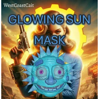 Glowing Sun Mask Fasnacht