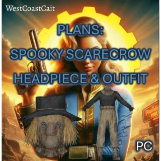 Plans: Spooky Scarecrow Headpiece & Outfit