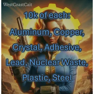 Junk Bundle 10k of each listed scrap