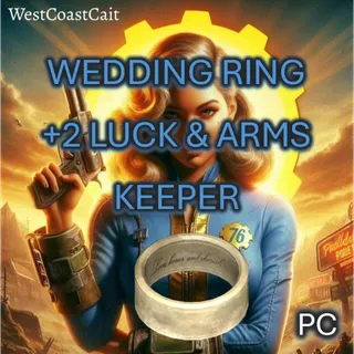 Wedding Ring ★★ +2 Luck, Weapon Weights Reduced by 20%