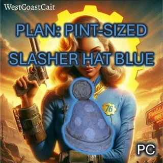 Plan: Pint-Sized Slasher Hat Blue