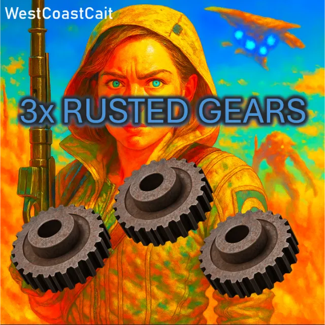 3x Rusted Gears - ARC Raiders Game Item - Gameflip