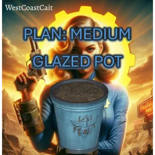 Plan: Medium Glazed Pot