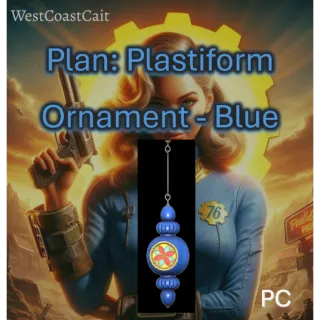 Plan: Plastiform Ornament - Blue