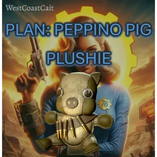 Plan: Peppino Pig Plushie