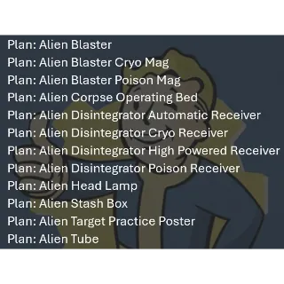 Plans: Alien Plan Bundle