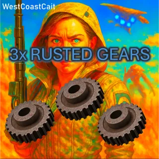 3x Rusted Gears