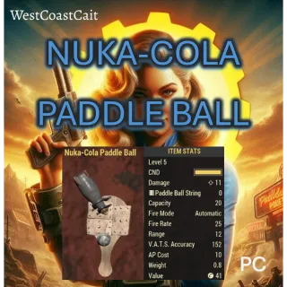 Legacy Nuka-Cola Paddle Ball