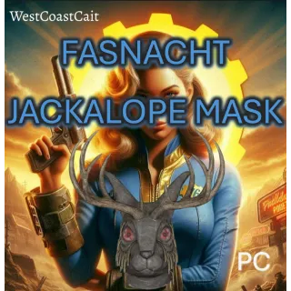 Jackalope Mask Fasnacht