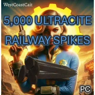5,000 Ultracite Railway Spikes