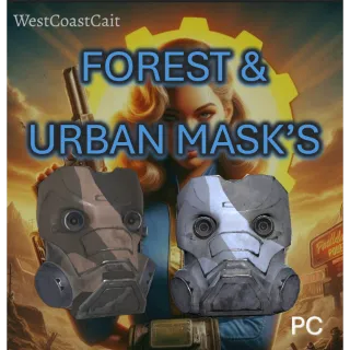 Forest Scout and Urban Scout Masks