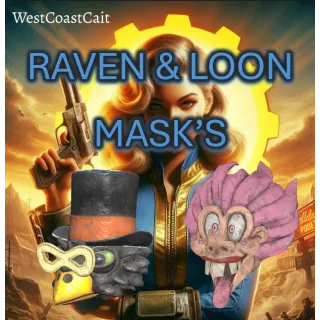 Raven & Loon Mask's