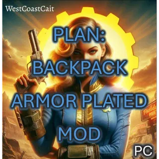 Plan: Backpack Armor Plated Mod