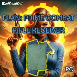 Plan: Prime Combat Rifle Receiver