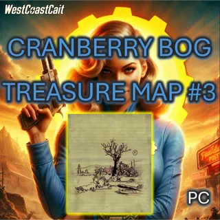 1000 Cranberry Bog Treasure Map #3 CB3