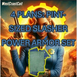 Plans: Arms, Legs, Torso and Jetpack Pint-Sized Power Armor Set Bundle