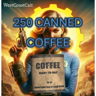 250 Canned Coffee