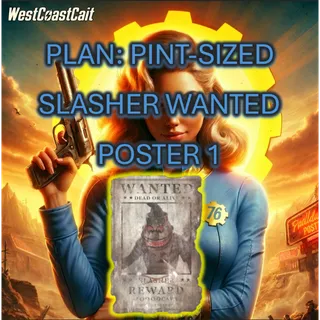 Plan: Pint-Sized Slasher Wanted Poster 1 NEW Oct 2026