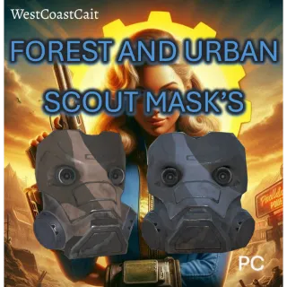 Forest Scout and Urban Scout Mask's