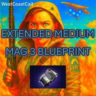 Extended Medium Mag 3 Blueprint & Free Mystery Blueprint