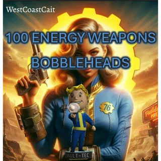 100 Energy Weapons Bobbleheads