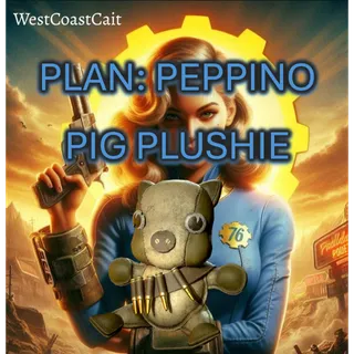Plan: Peppino Pig Plushie