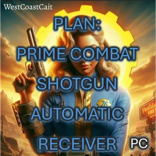 Plan: Prime Combat Shotgun Automatic Receiver NEW Sept 2026