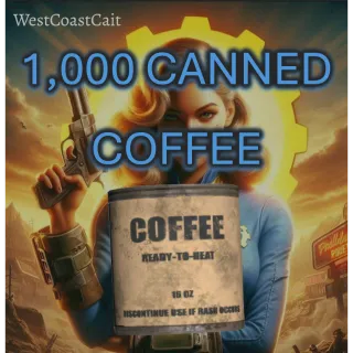 1,000 Canned Coffee