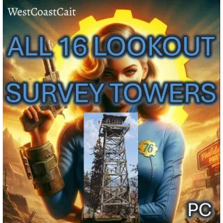 All 16 Lookout Survey Towers