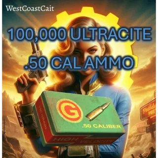 100,000 Ultracite .50 Cal Ammo