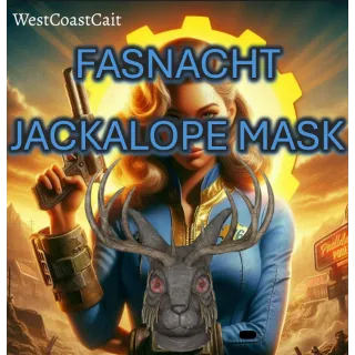 Jackalope Mask Fasnacht