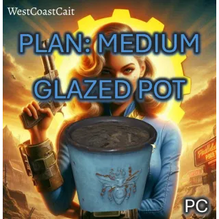 Plan: Medium Glazed Pot