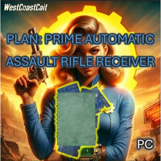 Plan: Prime Automatic Assault Rifle Receiver