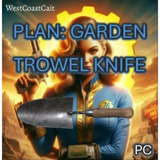 Plan: Garden Trowel Knife