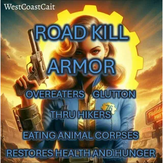 NEW Road Kill Armor Left Arm