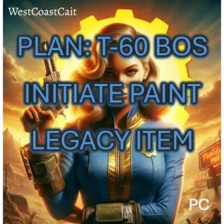 Plan: T-60 BOS Initiate Paint