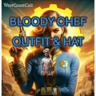 Bloody Chef Outfit & Hat