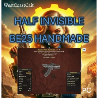 Half Invisible BE25 Handmade