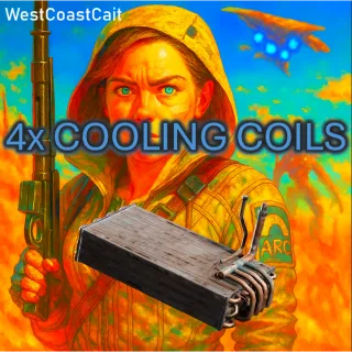 4x Cooling Coils