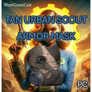 Tan Urban Scout Armor Mask
