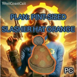 Plan: Pint-Sized Slasher Hat Orange