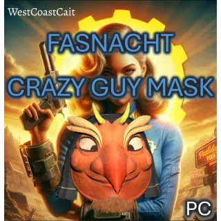 Fasnacht Crazy Guy Mask