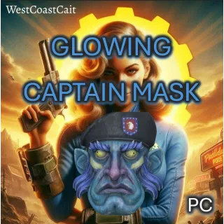 Glowing Captain Mask Fasnacht